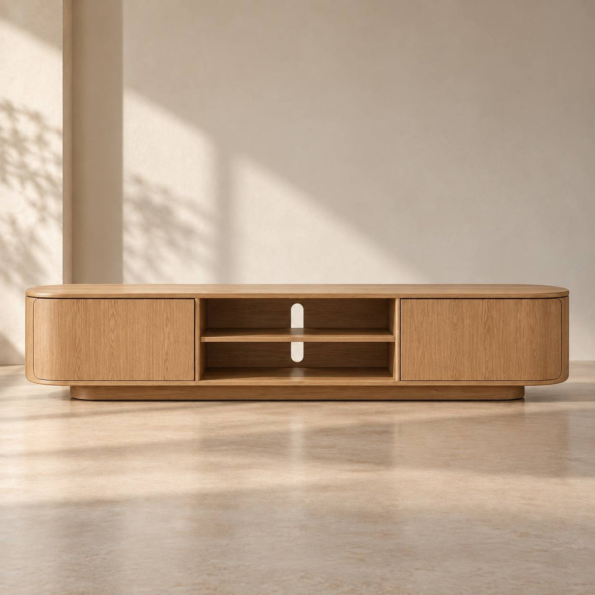 Oak TV Cabinet
